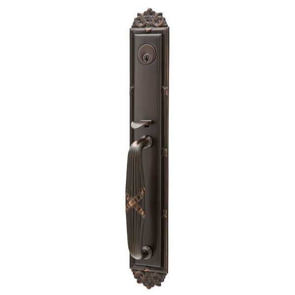 Oil Rubbed Bronze Handleset 4901HECUS10BLH, EMTEK, Mfr# 4901HECUS10BLH
